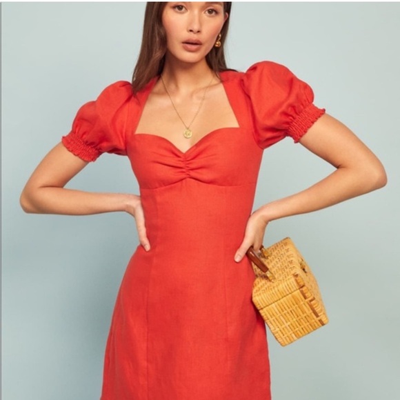 Reformation Dresses & Skirts - Reformation Red Mini Dress
